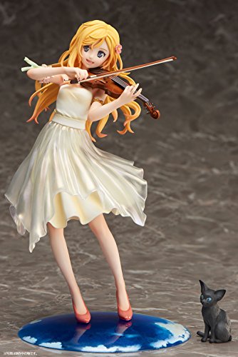 「非常に良い」四月は君の嘘 宮園かをり≪ドレスVer.≫ 1/8 完成品フィギュア(アニプレッ (中古品)
