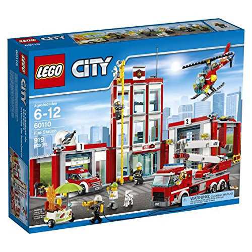 (レゴ)LEGO CITY Fire Station 60110 by LEGO[並行輸入品]BALONET72(中古品)