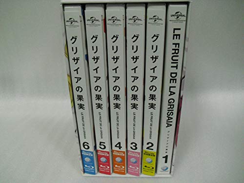「未使用品」アニメ グリザイアの果実 Blu-ray 初回限定版 全6巻セット 全巻収納BOX付き(中古品)