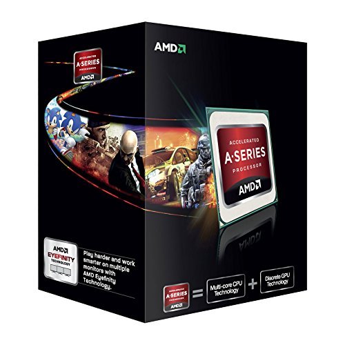 AMD AMD A6-7400K FM2+ BOX APU 3.6 2 Socket FM2+ AD740KYBJABOX [並行輸 (中古品)