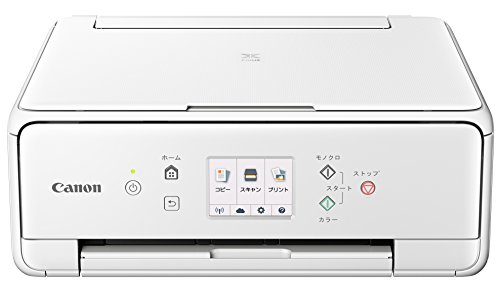 「非常に良い」旧モデル Canon インクジェットプリンター複合機 TS6030 WH ホワイト(中古品)