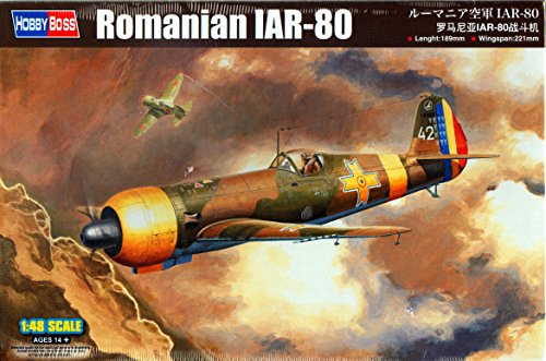 余暇活動雇い主 1/48 大気圏手工芸品続きもの ルーマニア米空軍 IAR-80 プラモデル (中古品)