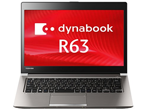 東芝 Dynabook R63/P i5 5300U 1920x1080 東芝 dynabook R63⁄P(CPU： Core i5 5300U 2.3GHz⁄メモリ：4GB 東芝