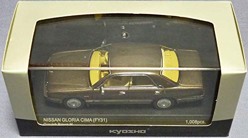京商K03709BE 日産 グロリア シーマ (FY31) グレイッシュブラウン 1/43(中古品)の通販は