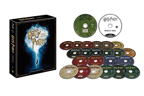 「未使用品」ハリー・ポッター コンプリート 8-Film BOX (24枚組) [Blu-ray](中古品)