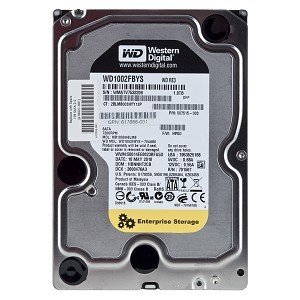 Western Digital RE3 Enterprise WD1002FBYS 1 Terabyte (1TB) SATA/300 72(中古品)