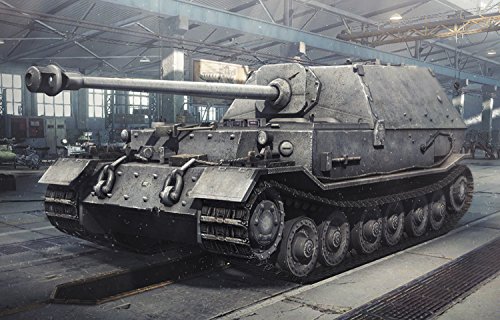 「ほぼ新品」プラッツ/イタレリ 1/35 World of Tanks ドイツ 駆逐戦車 フェルディナント(中古品)
