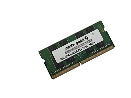 「未使用品」parts-quick HP用8GBメモリが450 G3（DDR4）2133mhz SODIMMラムprobook(中古品)