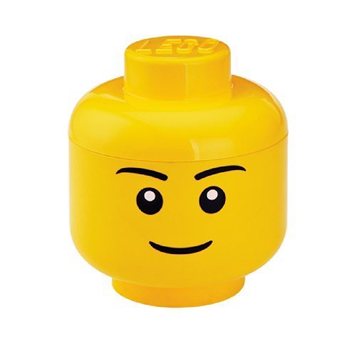 国内正規商品 LEGO レゴ Storage ストレイジ Head Small BoyYellow