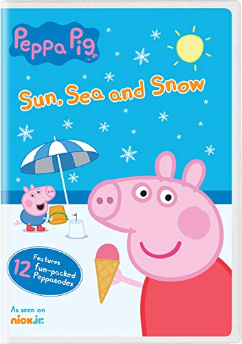 「非常に良い」Peppa Pig: Sun Sea & Snow [DVD] [Import](中古品)