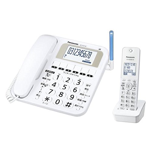 「未使用品」パナソニック 電話機 RU・RU・RU VE-E10DL(中古品)