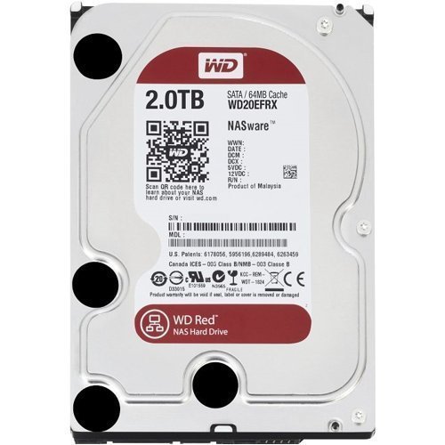 Western WD20EFRX 2TB SATA Red Desktop 64MB Cache Bare Drive [並行輸入 (中古品)の通販は