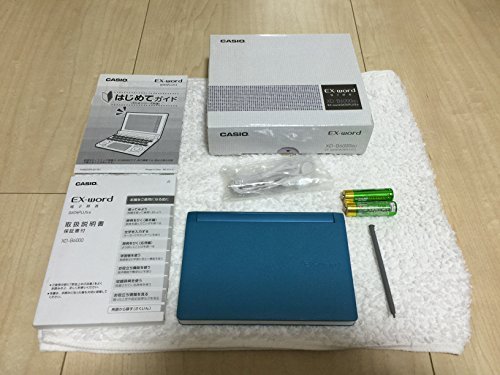 カシオ計算機 電子辞書 『EX-word(エクスワード)』 ブルーXD-B6000BU(中古品)