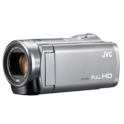 ビクター 光学40倍ズーム搭載ビデオカメラ メモリームービー Everio シルバ(中古品)の通販は 16,466円