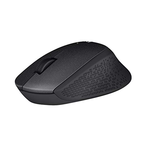 「ほぼ新品」ロジクール M331BK ワイヤレスマウス 無線 静音 3ボタン 電池寿命最大24ケ (中古品)