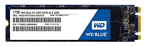 WD SSD 内蔵SSD M.2 2280 1TB WD Blue WDS100T1B0B/SATA3.0/3年保証(中古品)の通販は