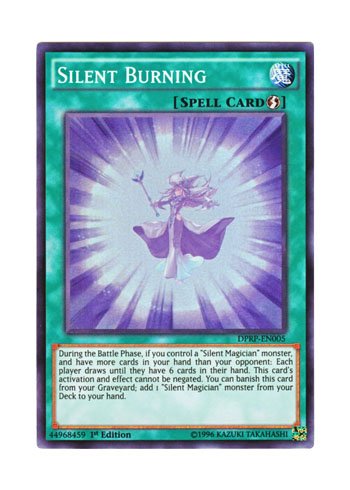 遊戯王 英語版 DPRP-EN005 Silent Burning サイレント・バーニング (スーパ(中古品)の通販は