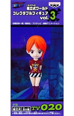 「ほぼ新品」ONE PIECE ワンピース ワールドコレクタブルフィギュア Vol.3 TV020 ナミ B(中古品)