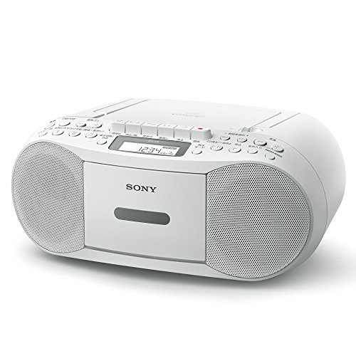「ほぼ新品」ソニー SONY CDラジカセ レコーダー CFD-S70 : FM/AM/ワイドFM対応 録音可 (中古品)