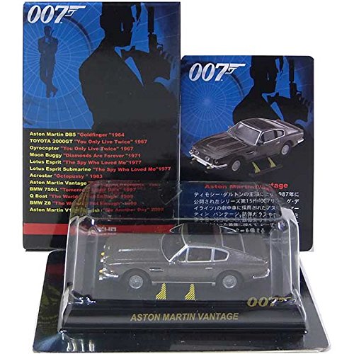 「未使用品」 4 京商 1/72 007 J.ボンドミニチュアカーモデルシリーズ Aston Martin (中古品)