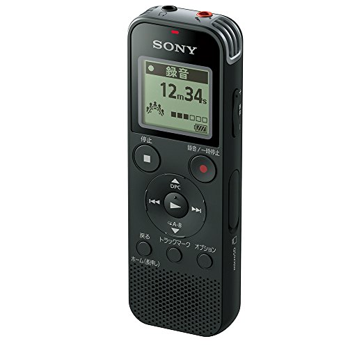 「非常に良い」ソニー SONY ICレコーダー ICD-PX470F : 4GB リニアPCM録音対応 ブラック I(中古品)
