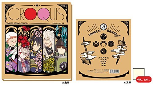 「未使用品」刀剣乱舞-ONLINE- クロッキー帳 三条(中古品)