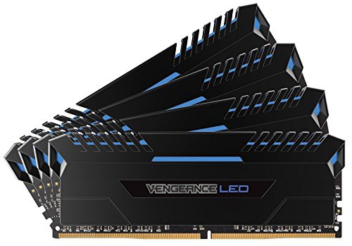 CORSAIR Vengeance Blue LED DDR4 3000Mhz 32GB (8GBx4) 288pin UDIMM MM31(中古品)