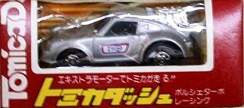 トミカ トミカダッシュ・1977年 日本製・ポルシェターボ　銀(中古品)