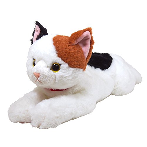 サンレモン(SUN LEMON) ひざねこ ぬいぐるみ ミケ Mサイズ P-2122(中古品)の通販は 5,335円