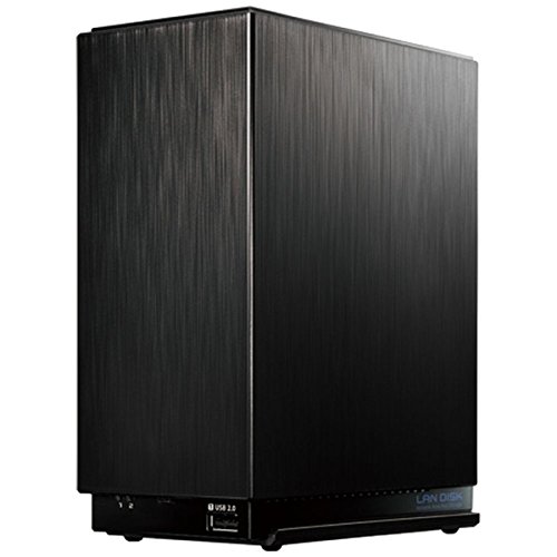 「ほぼ新品」アイ・オー・データ機器 2ドライブ高速ビジネスNAS 4TB HDL2-AA4W(中古品)
