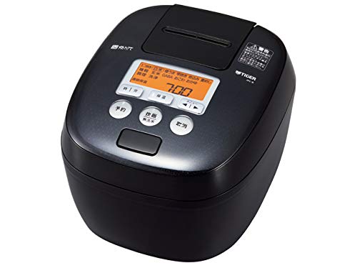 「非常に良い」タイガー 圧力IH炊飯ジャー（5.5合炊き）　ブラックTIGER　炊きたて JPC-B1(中古品)