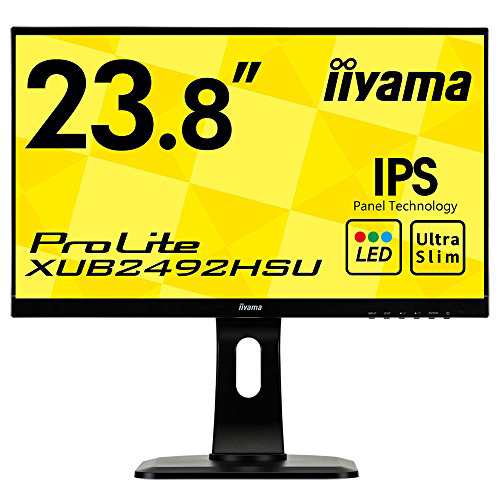 iiyama モニター ディスプレイ XUB2492HSU-B1 (23.8インチ/フルHD/IPS