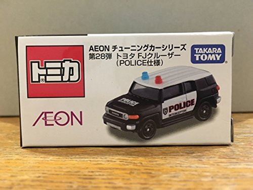「ほぼ新品」イオン限定 トミカ 第28弾 トヨタ FJクルーザー POLICE仕様(中古品)