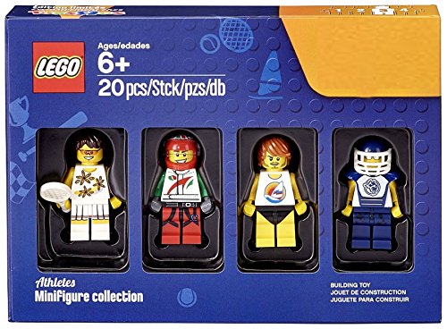 LEGO Bricktober陸上競技選手ミニフィギュアセット( Tennis Player Race C(中古品)