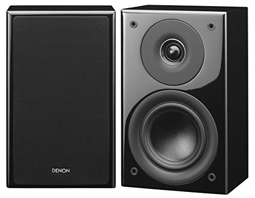 DENON ブックシェルフスピーカー (1台) ブラック SC-A37-K(中古品)