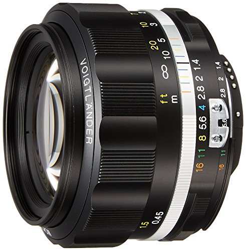 VoightLander フォクトレンダー 単焦点レンズ NOKTON 58mm F1.4 SLIIS Ai-S(中古品)