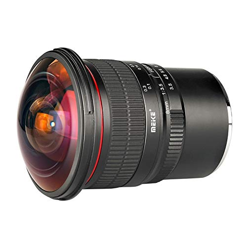 「非常に良い」Meike 交換レンズ 魚眼レンズ MK 8mm F3.5 Fujl Xマウント用 19840004 国(中古品)