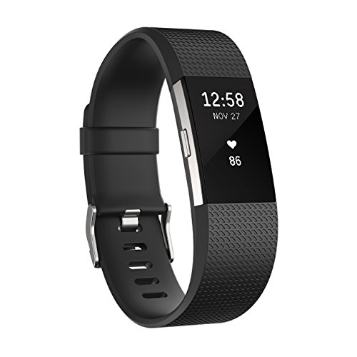 Fitbit Charge2 フィットネストラッカー Black Lサイズ [日本] FB407(中古品)の通販は 59,880円