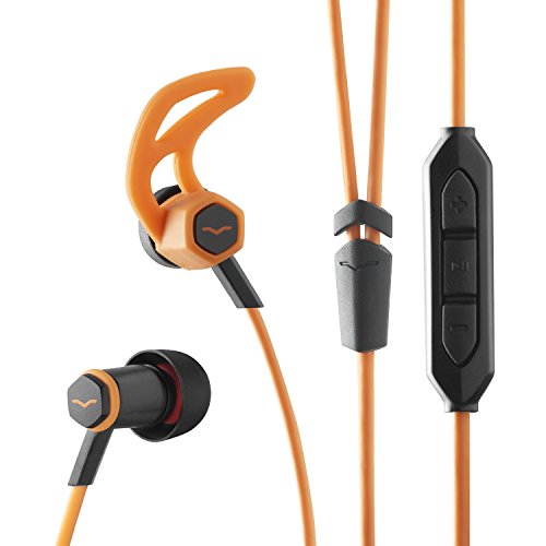 「未使用品」V - MODA Forzaインイヤハイブリッドスポーツヘッドフォン3ボタンリモート&(中古品)