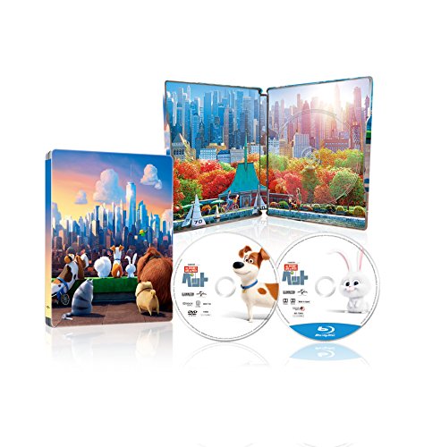 「ほぼ新品」ペット スチール・ブック仕様ブルーレイ+DVDセット [Blu-ray](中古品)