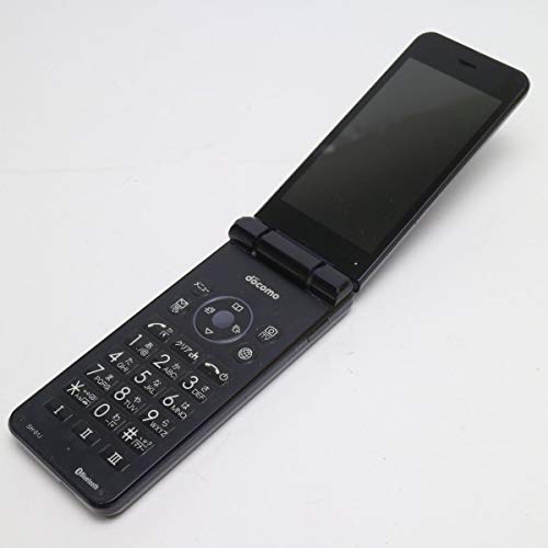 「非常に良い」docomo AQUOS SH-01J ﾌﾞﾙｰﾌﾞﾗｯｸ 白ロム ケータイ SHARP(中古品)