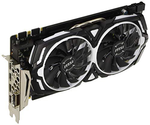 MSI GeForce GTX 1080 ARMOR 8G OC グラフィックスボード VD6193(中古