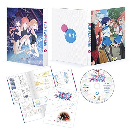 「ほぼ新品」フリップフラッパーズ 4 [Blu-ray](中古品)
