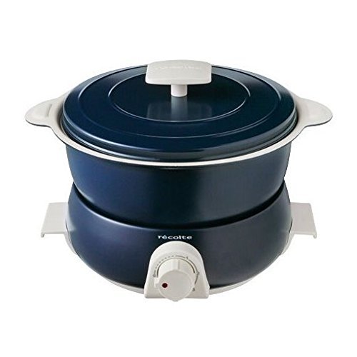 レコルト ポットデュオ フェット [ ネイビー/RPD-3 ] recolte POT DUO fete(中古品)の通販は 12,689円
