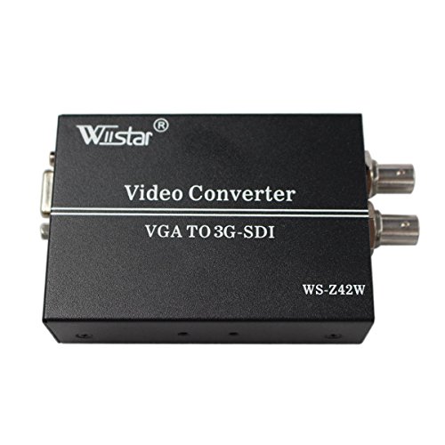 Wiistar VGA+オーディオ - HD SD 3G SDIコンバーター / PC SDIモニター用(中古品)