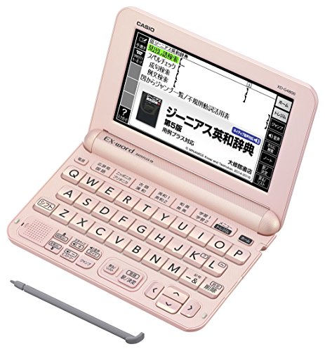 「非常に良い」カシオ 電子辞書 エクスワード 高校生モデル XD-G4800PK ライトピンク コン(中古品)