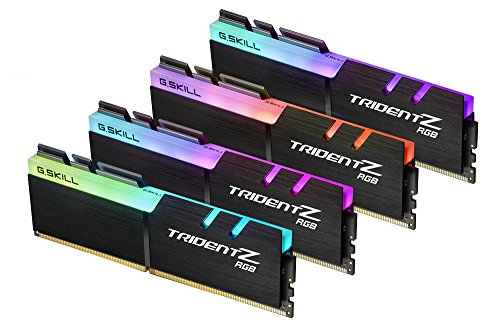 「非常に良い」F4-3200C16Q-32GTZR　32GB G.Skill DDR4 TridentZ RGB 3200Mhz PC4-25600 C(中古品)