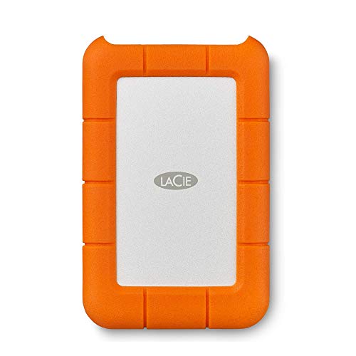 LaCie HDD ポータブルハードディスク 4TB 衝撃吸収 Rugged Mini USB3.0 &amp; U(中古品)