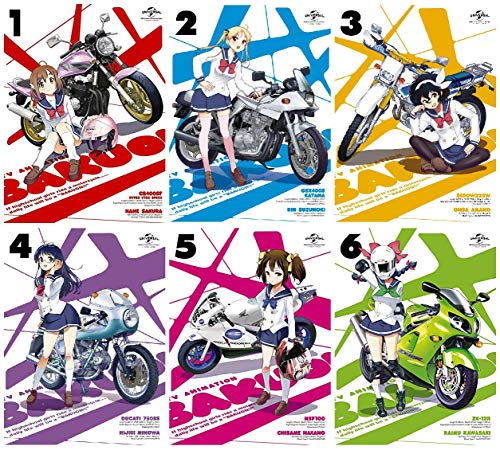 「非常に良い」ばくおん! ! (初回限定版) 全6巻セット [ Blu-rayセット](中古品)