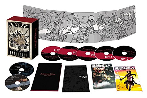 「未使用品」TVアニメ「進撃の巨人」Season1 DVD BOX(中古品)